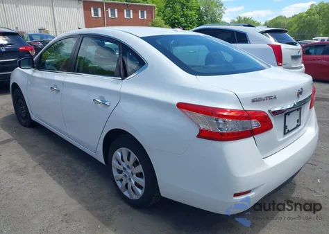 2015 Nissan Sentra Sv z USA, uszkodzony, nr VIN 3N1AB7AP5FY256316